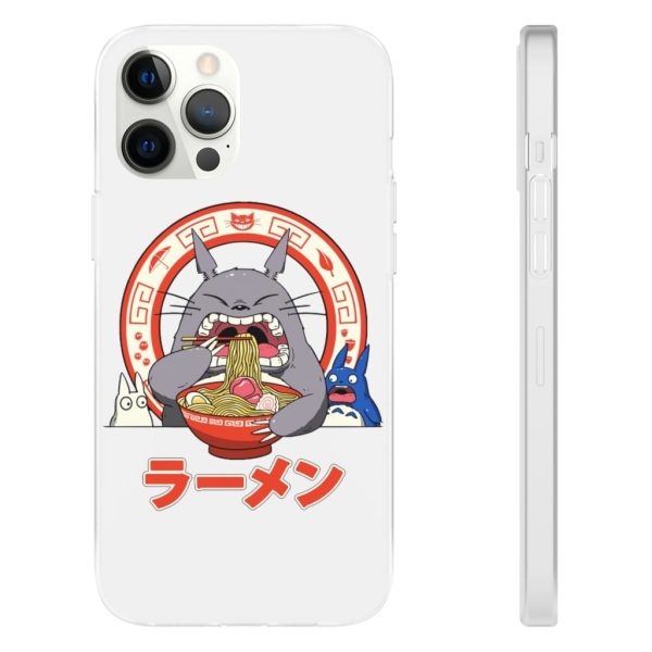 Totoro Backpack - Totoro Ramen iPhone Cases-Accessories, My Neighbor Totoro, Phone Case, Totoro Backpack