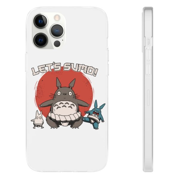 What Animal Is Totoro - Totoro Let’s Sumo iPhone Cases-Accessories, My Neighbor Totoro, Phone Case, What Animal Is Totoro