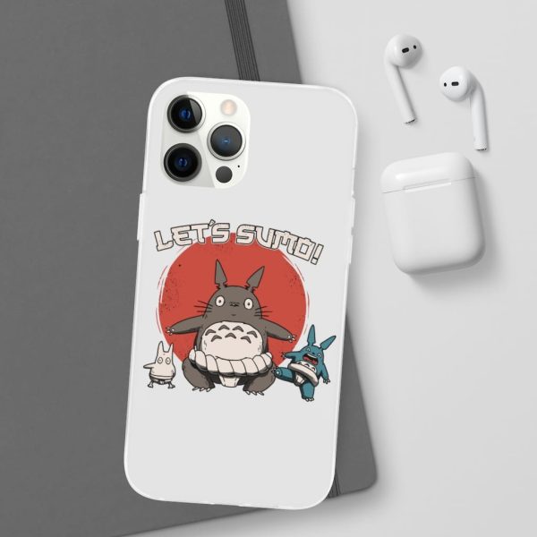 What Animal Is Totoro - Totoro Let’s Sumo iPhone Cases-Accessories, My Neighbor Totoro, Phone Case, What Animal Is Totoro