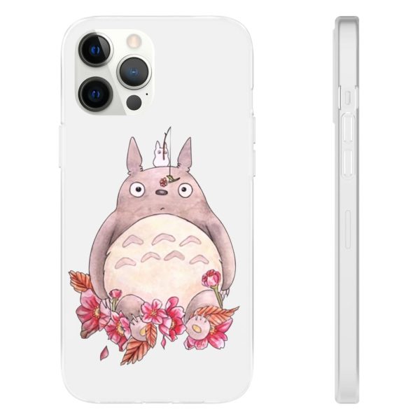 Totoro Drawing - Totoro – flower fishing iPhone Cases-Accessories, My Neighbor Totoro, Phone Case, Totoro Drawing