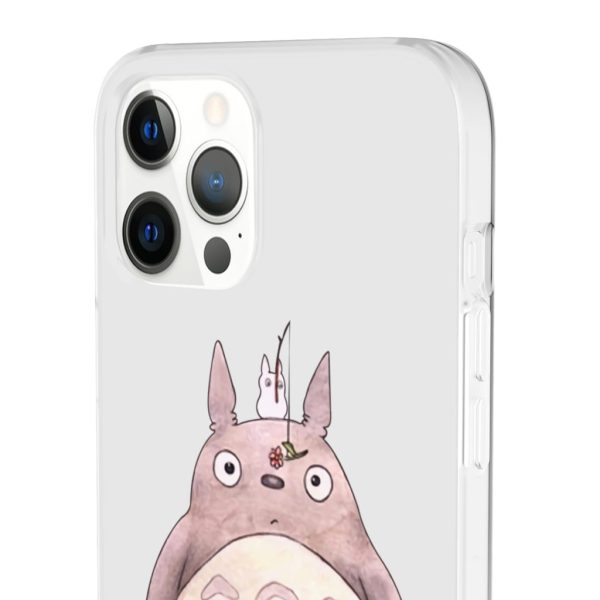 Totoro Drawing - Totoro – flower fishing iPhone Cases-Accessories, My Neighbor Totoro, Phone Case, Totoro Drawing