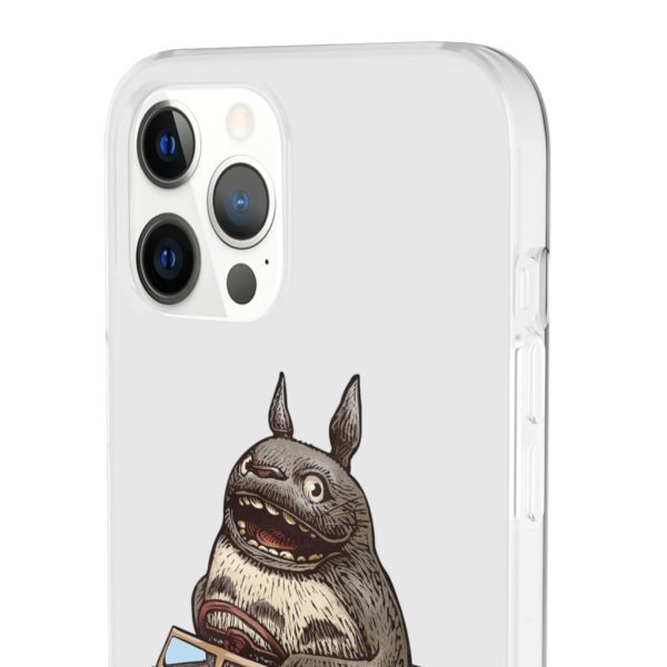 My Neighbor Totoro Cat Bus - Totoro driving Catbus iPhone Cases-Accessories, My Neighbor Totoro, My Neighbor Totoro Cat Bus, Phone Case