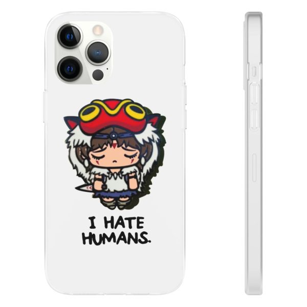 Princess Mononoke Showtimes - Princess Mononoke Chibi – I Hate Humans iPhone Cases-Accessories, Phone Case, princess mononoke, Princess Mononoke Showtimes