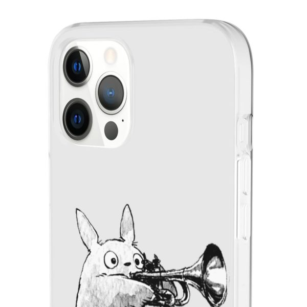 Mei My Neighbor Totoro - Totoro and the Trumpet iPhone Cases-Accessories, Mei My Neighbor Totoro, My Neighbor Totoro, Phone Case