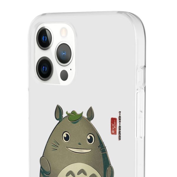 Totoro Wallpaper - Totoro Cute Chibi iPhone Cases-Accessories, My Neighbor Totoro, Phone Case, Totoro Wallpaper