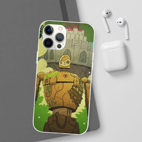 Laputa Castle In The Sky English Cast - Laputa Castle in the Sky Robot Warrior iPhone Cases-Accessories, Laputa Castle In The Sky English Cast, Laputa: Castle in the Sky, Phone Case