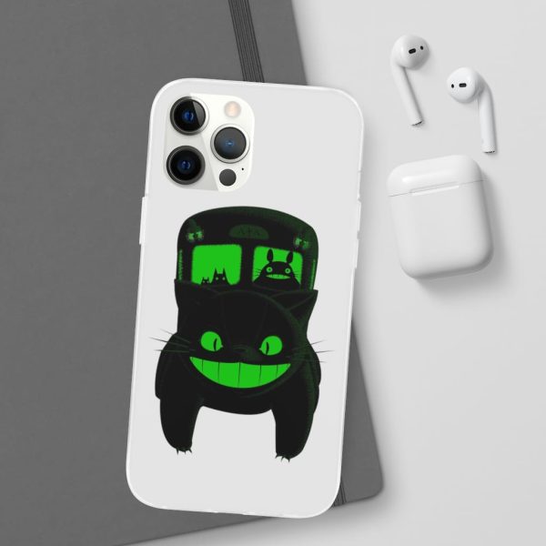 Characters From My Neighbor Totoro - My Neighbor Totoro – Neon Catbus iPhone Cases-Accessories, Characters From My Neighbor Totoro, My Neighbor Totoro, Phone Case