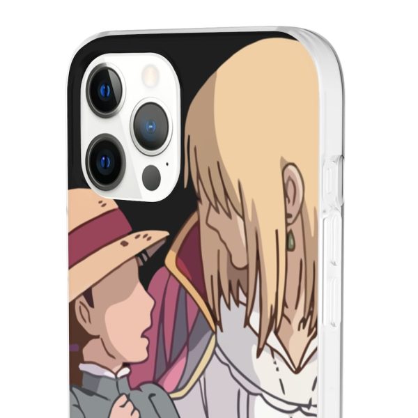 Loewe Howl's Moving Castle - Howl’s Moving Castle – Howl and Sophie First Meet iPhone Cases-Accessories, Howl's Moving Castle, Loewe Howl's Moving Castle, Phone Case