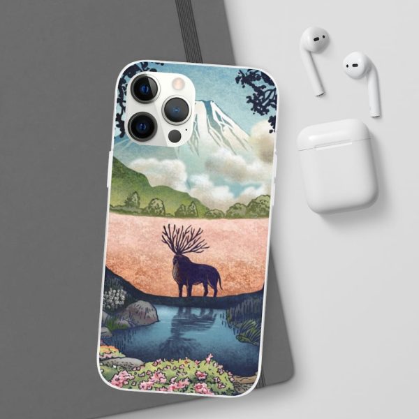 Princess Mononoke Princess - Princess Mononoke – Shishigami Day Time Landscape iPhone Cases-Accessories, Phone Case, princess mononoke, Princess Mononoke Princess