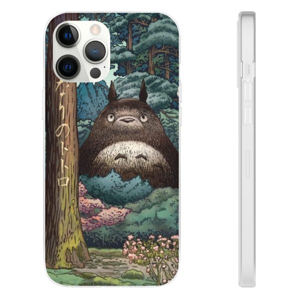 Blue Totoro - My Neighbor Totoro Forest Spirit iPhone Cases-Accessories, Blue Totoro, My Neighbor Totoro, Phone Case