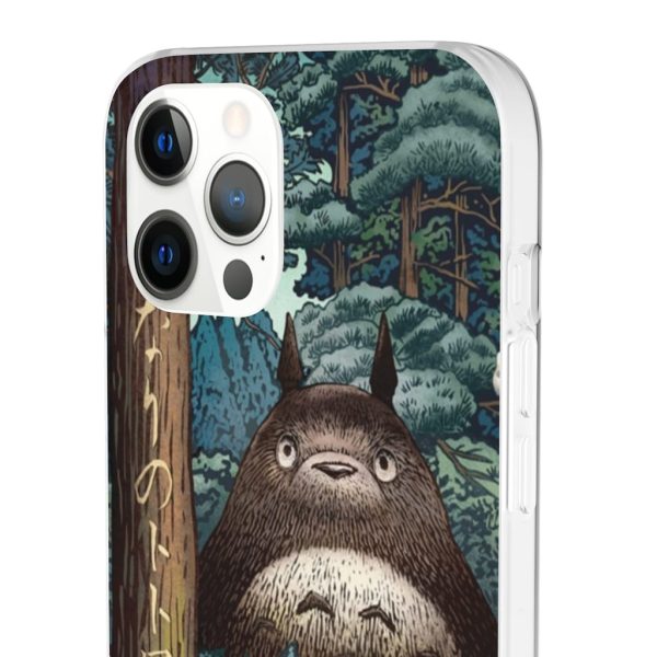 Blue Totoro - My Neighbor Totoro Forest Spirit iPhone Cases-Accessories, Blue Totoro, My Neighbor Totoro, Phone Case