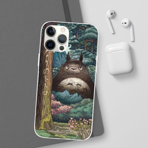 Blue Totoro - My Neighbor Totoro Forest Spirit iPhone Cases-Accessories, Blue Totoro, My Neighbor Totoro, Phone Case