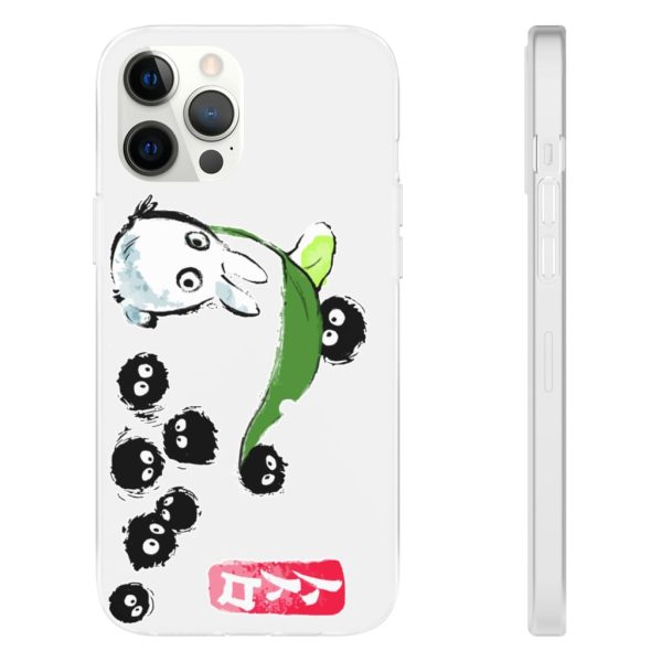 My Neighbor Totoro Satsuki - Mini Totoro and the Soot Balls iPhone Cases-Accessories, My Neighbor Totoro, My Neighbor Totoro Satsuki, Phone Case