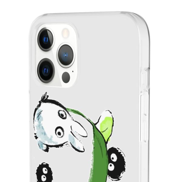 My Neighbor Totoro Satsuki - Mini Totoro and the Soot Balls iPhone Cases-Accessories, My Neighbor Totoro, My Neighbor Totoro Satsuki, Phone Case