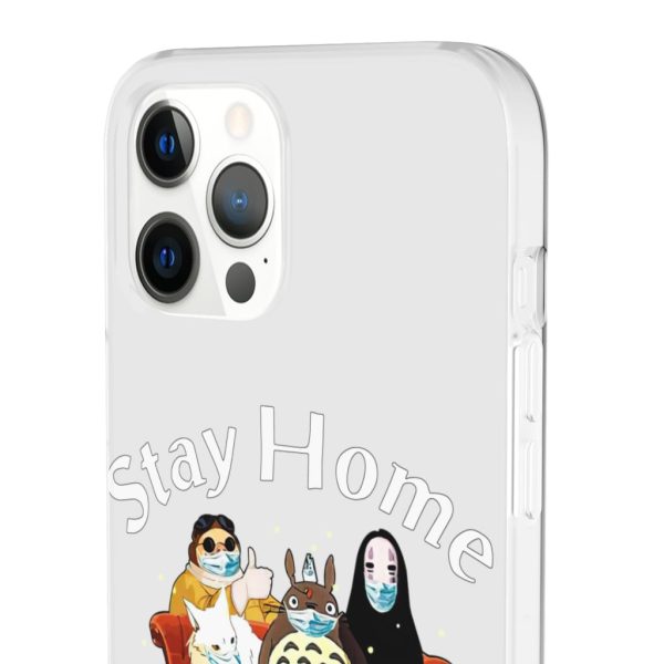 Stay Home and Watch Ghibli Movie iPhone Cases-Accessories, Phone Case