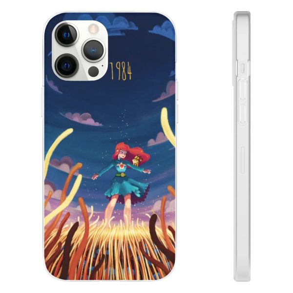 Nausicaa 1984 Illustration iPhone Cases-Accessories, Phone Case