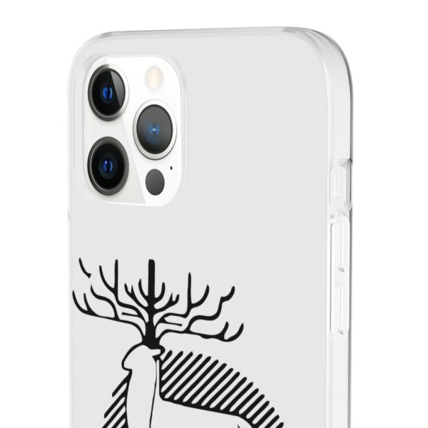 Princess Mononoke Mononoke Hime - Princess Mononoke – Shishigami Line Art iPhone Cases-Accessories, Phone Case, princess mononoke, Princess Mononoke Mononoke Hime