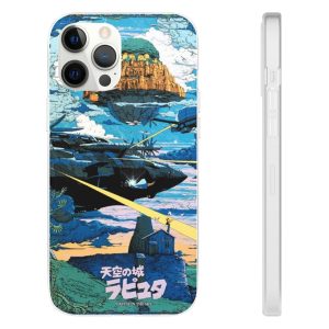 Laputa Castle In The Sky - Laputa: Castle In The Sky – War iPhone Cases-Accessories, Laputa: Castle in the Sky, Phone Case