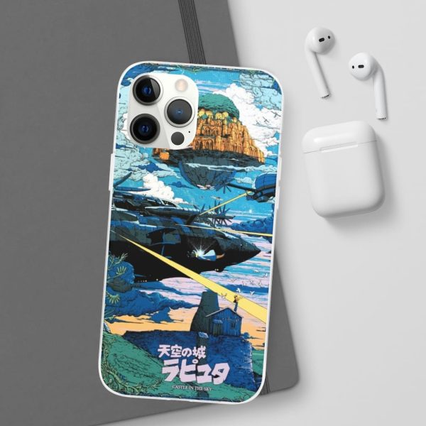 Laputa Castle In The Sky - Laputa: Castle In The Sky – War iPhone Cases-Accessories, Laputa: Castle in the Sky, Phone Case