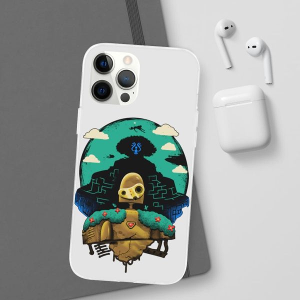 Laputa Castle In The Sky Book - Laputa: Castle in The Sky and Warrior Robot iPhone Cases-Accessories, Laputa Castle In The Sky Book, Laputa: Castle in the Sky, Phone Case