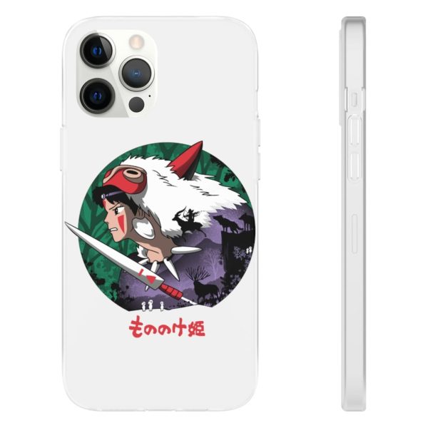 Where To Watch Princess Mononoke - Princess Mononoke’s Journey iPhone Cases-Accessories, Phone Case, princess mononoke, Where To Watch Princess Mononoke