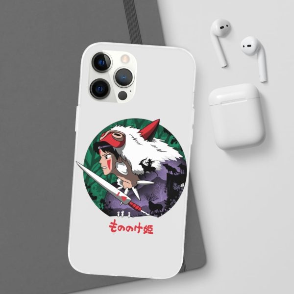 Where To Watch Princess Mononoke - Princess Mononoke’s Journey iPhone Cases-Accessories, Phone Case, princess mononoke, Where To Watch Princess Mononoke