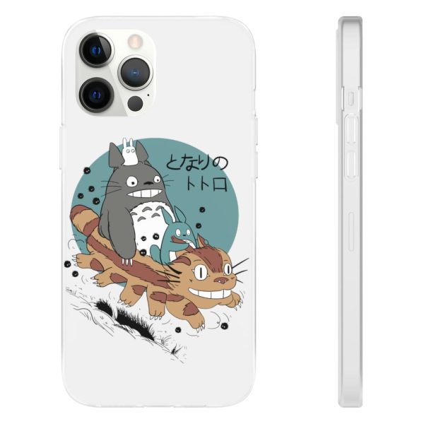 My Totoro - Totoro Riding Catbus iPhone Cases-Accessories, My Neighbor Totoro, My Totoro, Phone Case