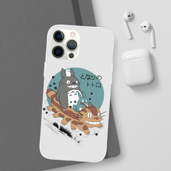 My Totoro - Totoro Riding Catbus iPhone Cases-Accessories, My Neighbor Totoro, My Totoro, Phone Case