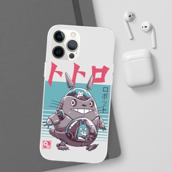 My Friend Totoro - Totoro Bot iPhone Cases-Accessories, My Friend Totoro, My Neighbor Totoro, Phone Case