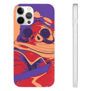 Porco Rosso Retro iPhone Cases-Accessories, Phone Case, porco rosso