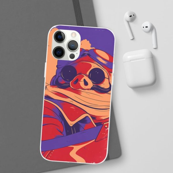 Porco Rosso Retro iPhone Cases-Accessories, Phone Case, porco rosso