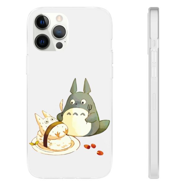 My Neighbor Totoro Characters - Totoro Sushi iPhone Cases-Accessories, My Neighbor Totoro, My Neighbor Totoro Characters, Phone Case