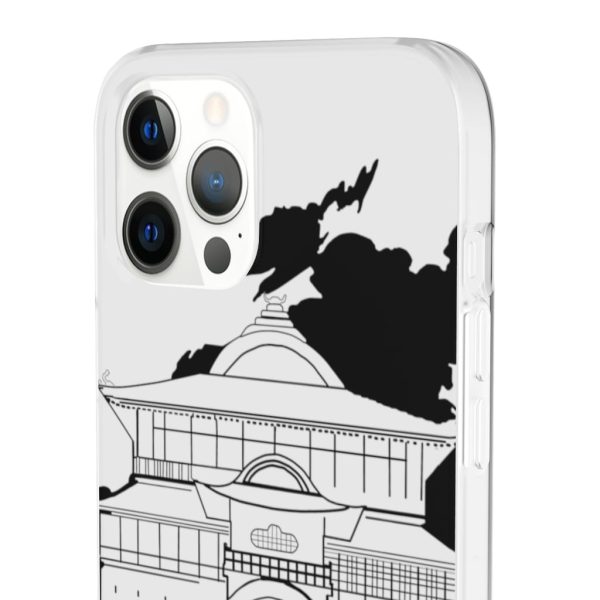 Spirited Away English Actors - Spirited Away Bathhouse illustrated Graphic iPhone Cases-Accessories, Phone Case, Spirited Away, Spirited Away English Actors