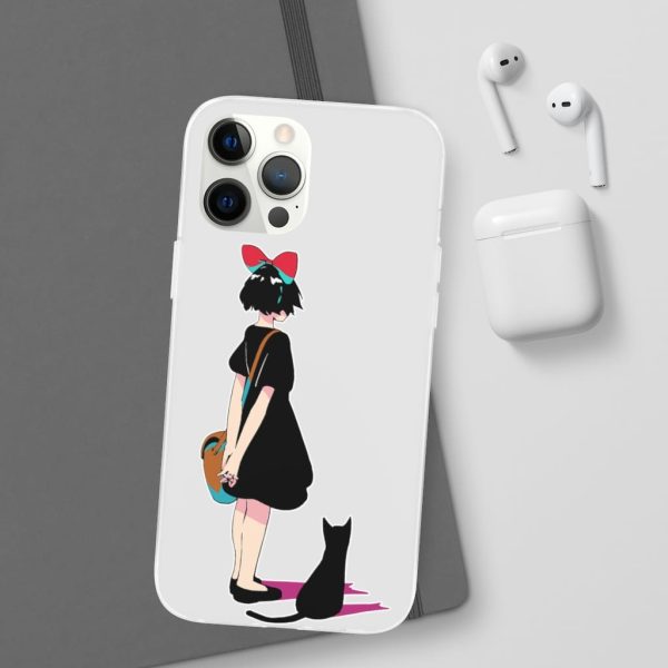 Kiki's Delivery Service Cosplay - Kiki and Jiji Color Art iPhone Cases-Accessories, Kiki's Delivery Service, Kiki's Delivery Service Cosplay, Phone Case