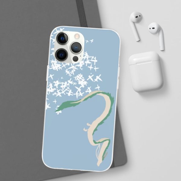 Lin Spirited Away - Spirited Away –  Flying Haku Dragon iPhone Cases-Accessories, Lin Spirited Away, Phone Case, Spirited Away