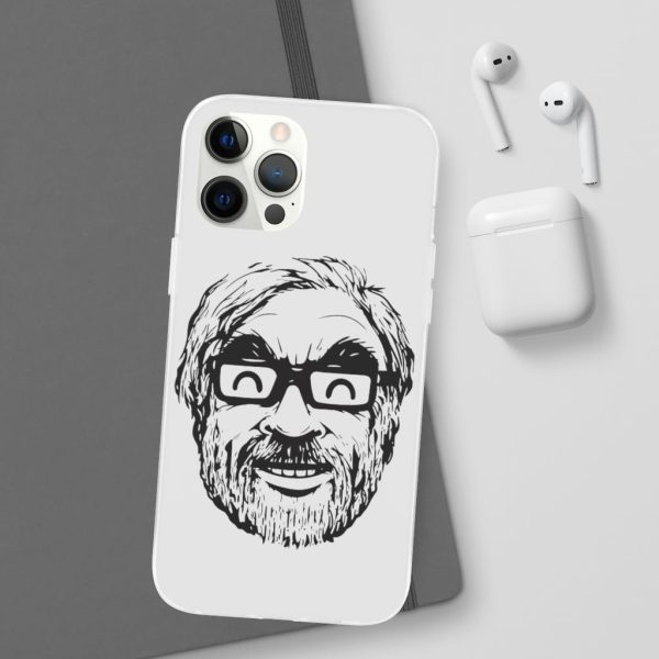 Ghibli Studio – Hayao Miyazaki Portrait iPhone Cases-Accessories, Phone Case