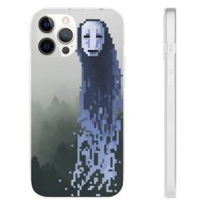 Sen Spirited Away - Spirited Away No Face Kaonashi 8bit iPhone Cases-Accessories, Phone Case, Sen Spirited Away, Spirited Away