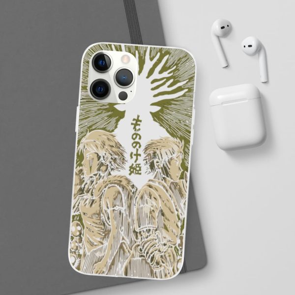 San Princess Mononoke - Princess Mononoke – San and Ashitaka iPhone Cases-Accessories, Phone Case, princess mononoke, San Princess Mononoke