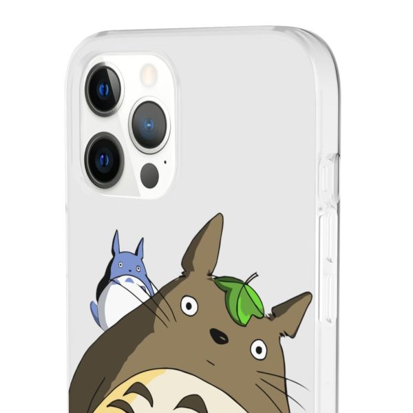 Totoro Plushie - The Curious Totoro iPhone Cases-Accessories, My Neighbor Totoro, Phone Case, Totoro Plushie