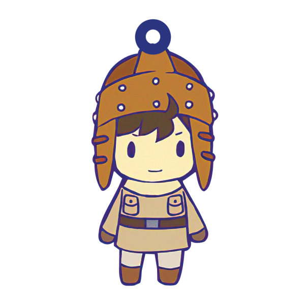 Nausicaa of The Valley of the Wind – Asper Chibi Keychain-Accessories, Key Chain