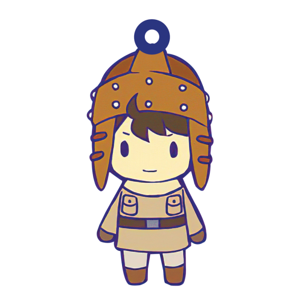 Nausicaa of The Valley of the Wind – Asper Chibi Keychain-Accessories, Key Chain