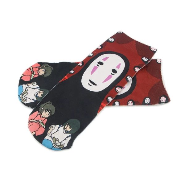 Spirited Away Train - Spirited Away Short Socks Freesize 3 Styles-Accessories, Other, sock, Spirited Away, Spirited Away Train