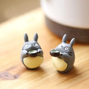 Totoro Japanese Restaurant - Kawaii Totoro Garden Miniature Decoration Figures 2pcs/set-Figure, House Decor, My Neighbor Totoro, Other, Totoro Japanese Restaurant