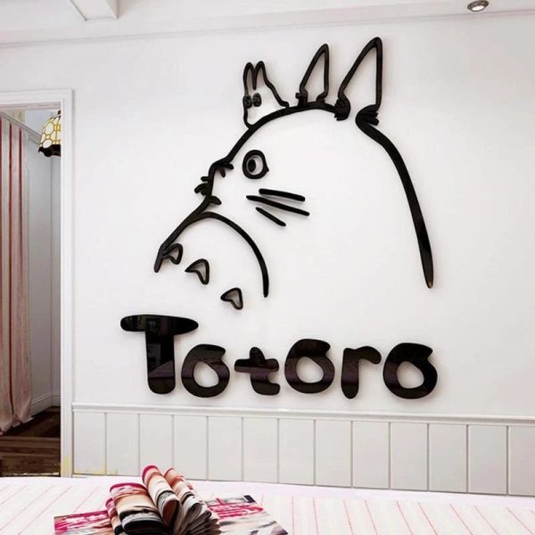 Totoro Characters - My Neighbor Totoro Acrylic 3D Wall Decor Stickers-House Decor, My Neighbor Totoro, Other, Totoro Characters