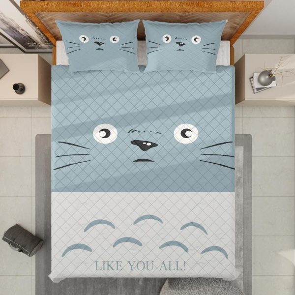 Totoro Onesie - Totoro Like You All Quilt Bedding Set-Bed Set, House Decor, My Neighbor Totoro, Totoro Onesie