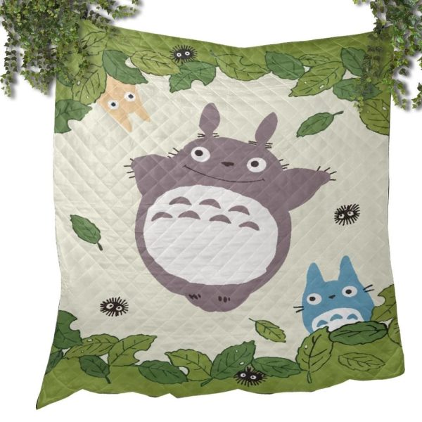 Mei Totoro - Totoro and Friends Quilt Blanket-Bed Set, House Decor, Mei Totoro, My Neighbor Totoro