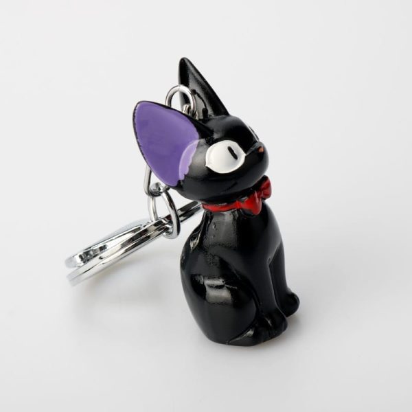 Cat Name Kiki's Delivery Service - Kiki’s Delivery Service Jiji Keychain-Cat Name Kiki's Delivery Service, Keychain, Kiki's Delivery Service