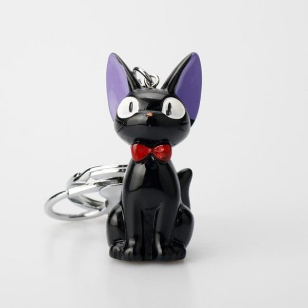 Cat Name Kiki's Delivery Service - Kiki’s Delivery Service Jiji Keychain-Cat Name Kiki's Delivery Service, Keychain, Kiki's Delivery Service