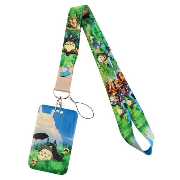 What Animal Is Totoro - My Neighbor Totoro Lanyard For Keychain ID Card Holder-Accessories, My Neighbor Totoro, Other, What Animal Is Totoro