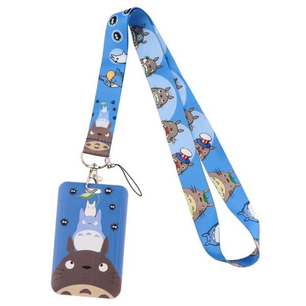 What Animal Is Totoro - My Neighbor Totoro Lanyard For Keychain ID Card Holder-Accessories, My Neighbor Totoro, Other, What Animal Is Totoro